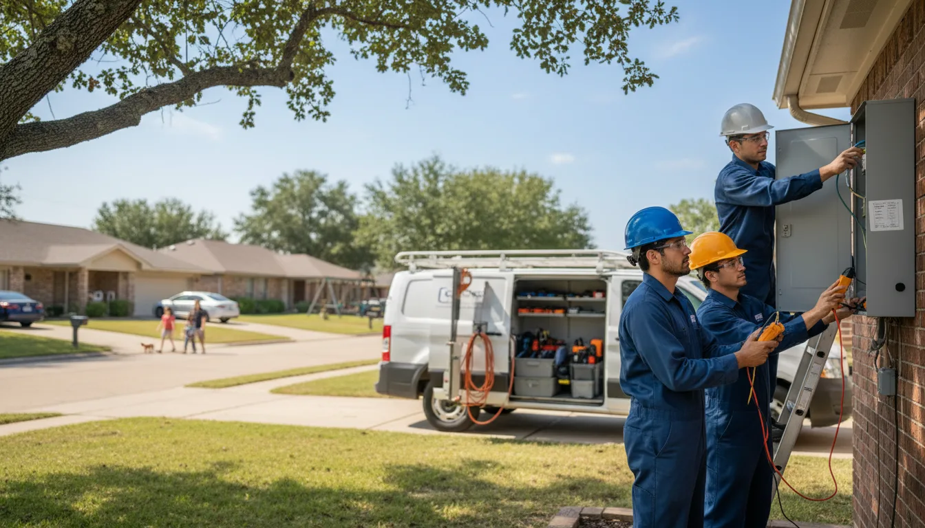 Certified electrician providing emergency electrical services in Manchester, PA